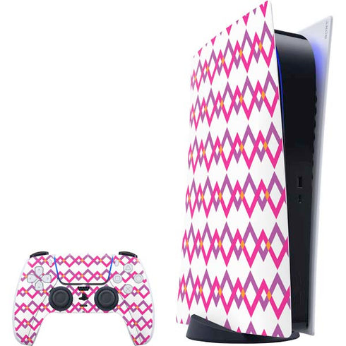 Chevron White Out PS5 Digital Edition Bundle Skin